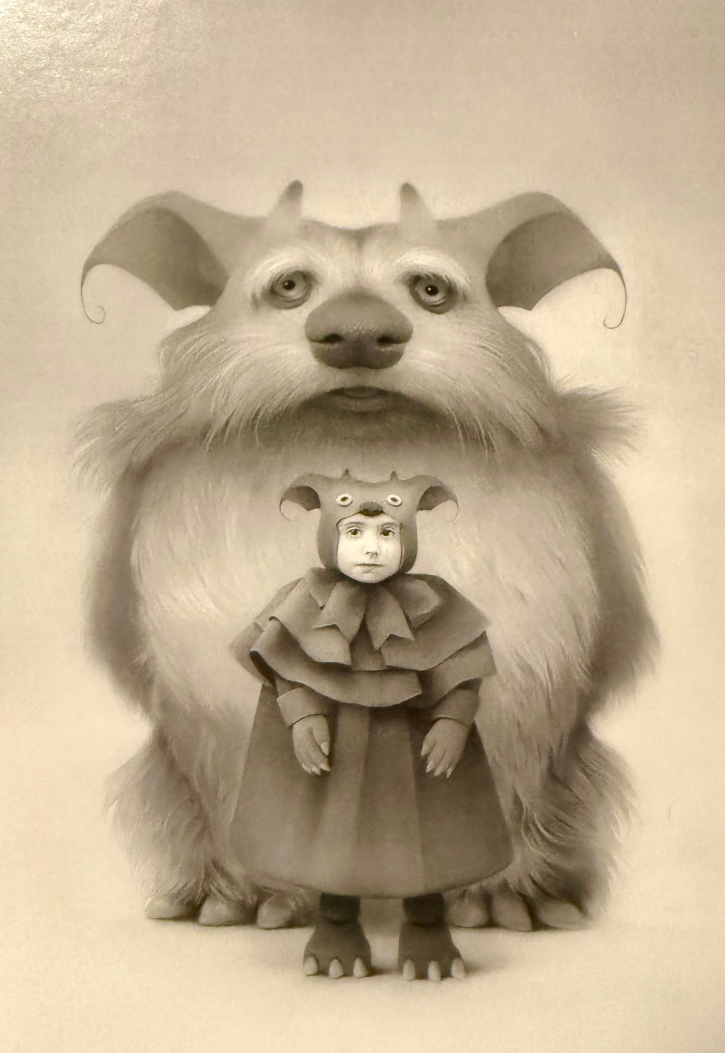 Travis Louie "Imaginary Friends" show card