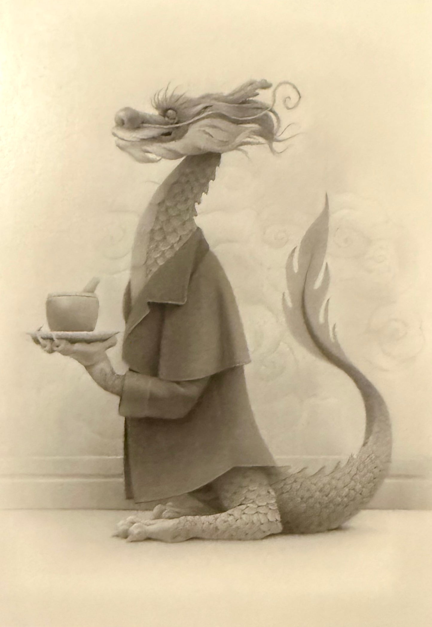 Travis Louie "Animals That I've Known" double sided show card