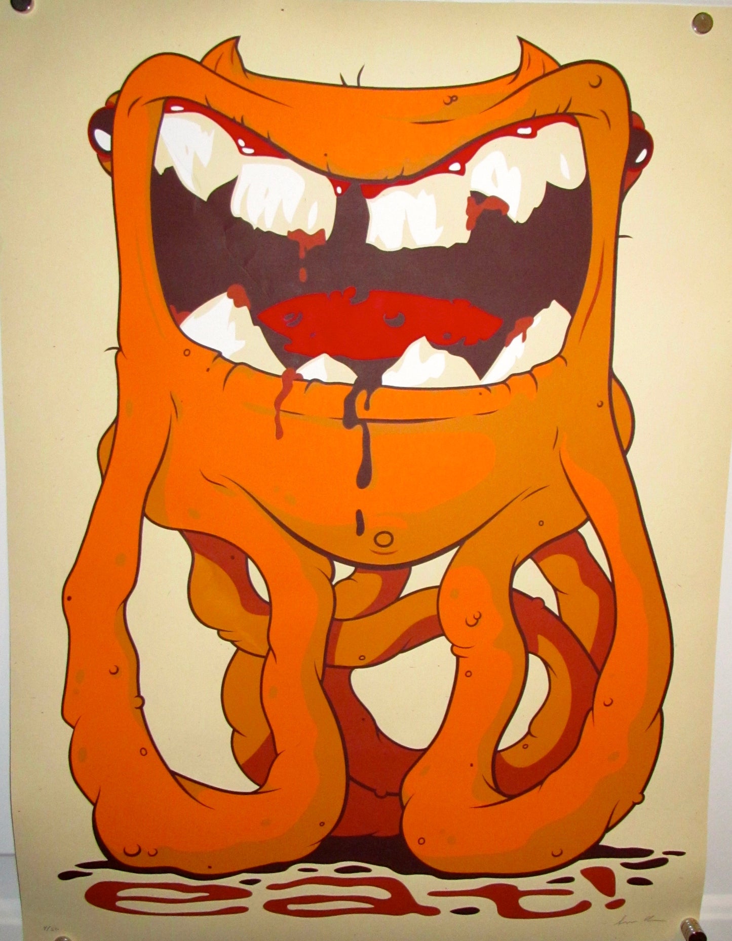 EAT signed print