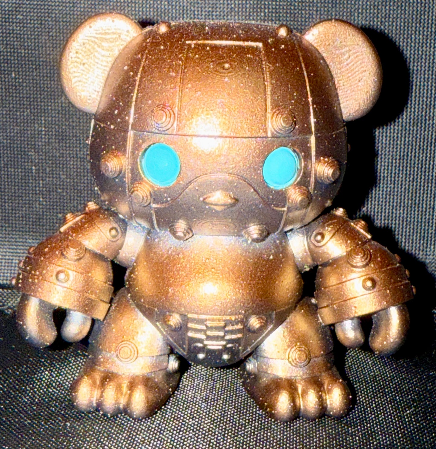 Gold Robot Bear