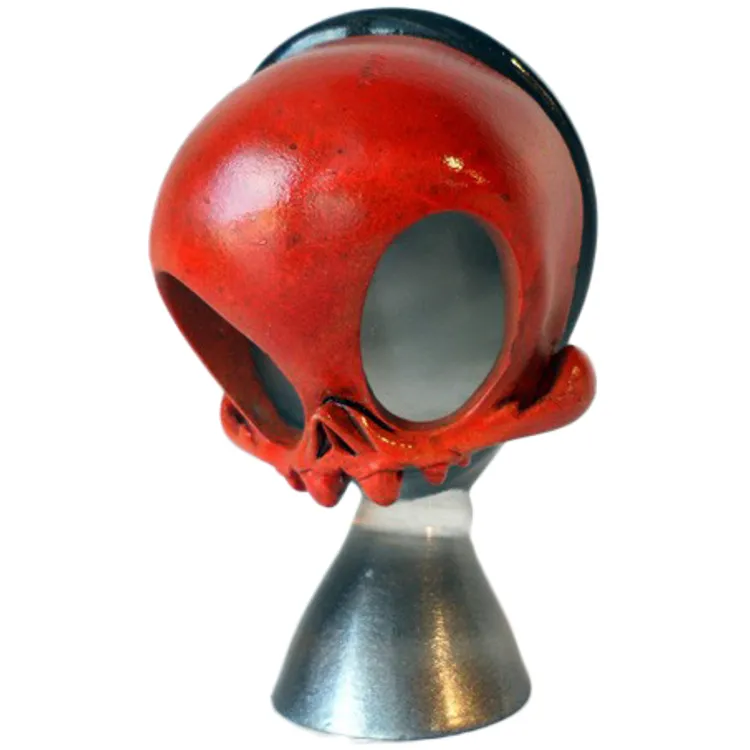 Red Death Skelve Bust