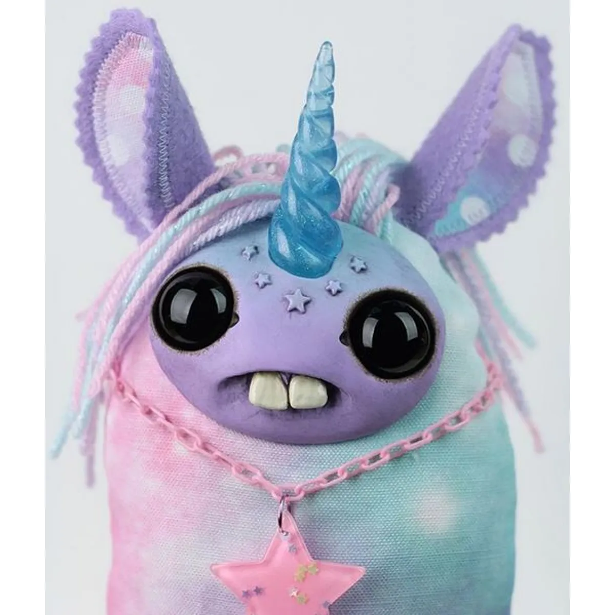 Pastel Galaxy Bunnicorn Dust Bunny