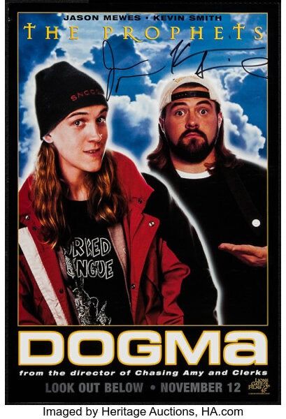 Dogma signed mini poster
