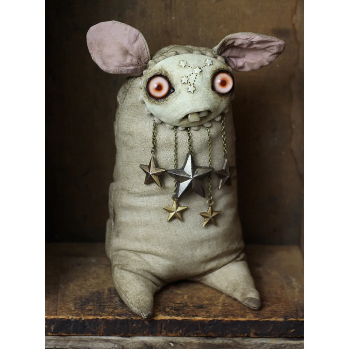 Winter Stargazer Dust Bunny