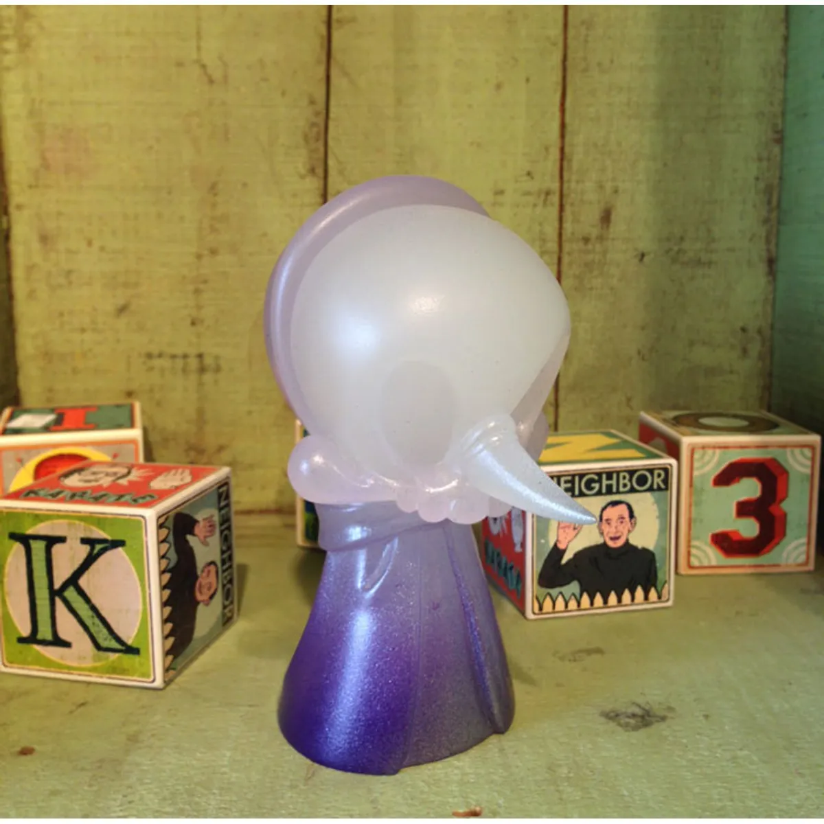 Purple Fade Mini Greeter