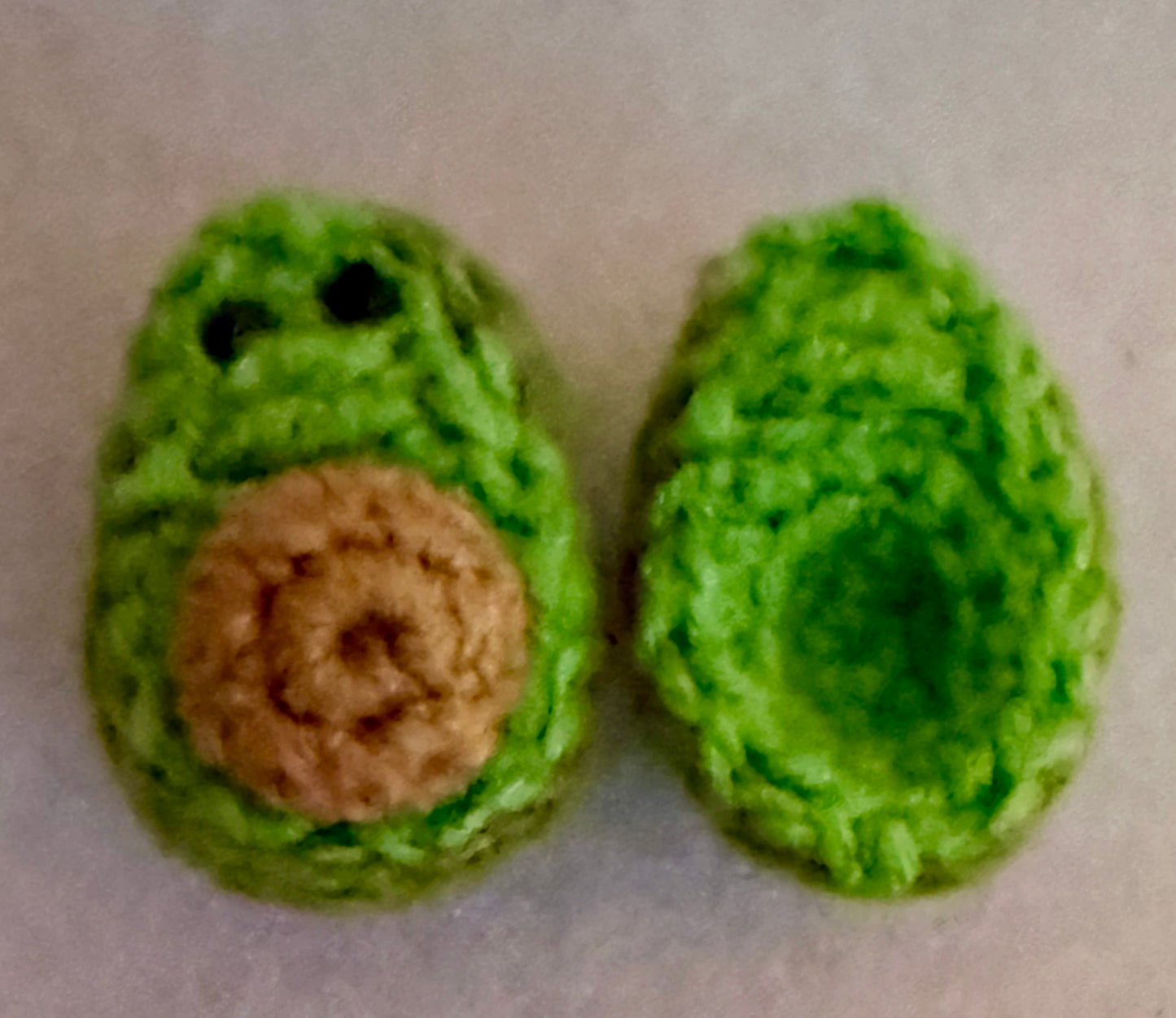 Crocheted Avocado