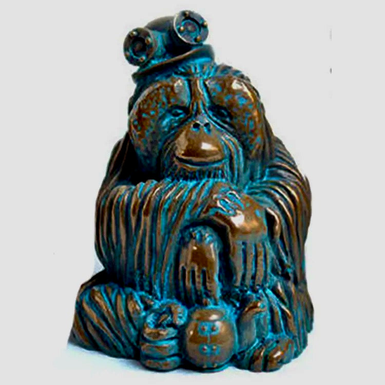 Geoffrey the Orangutan Butler (Verdigris Ed.)