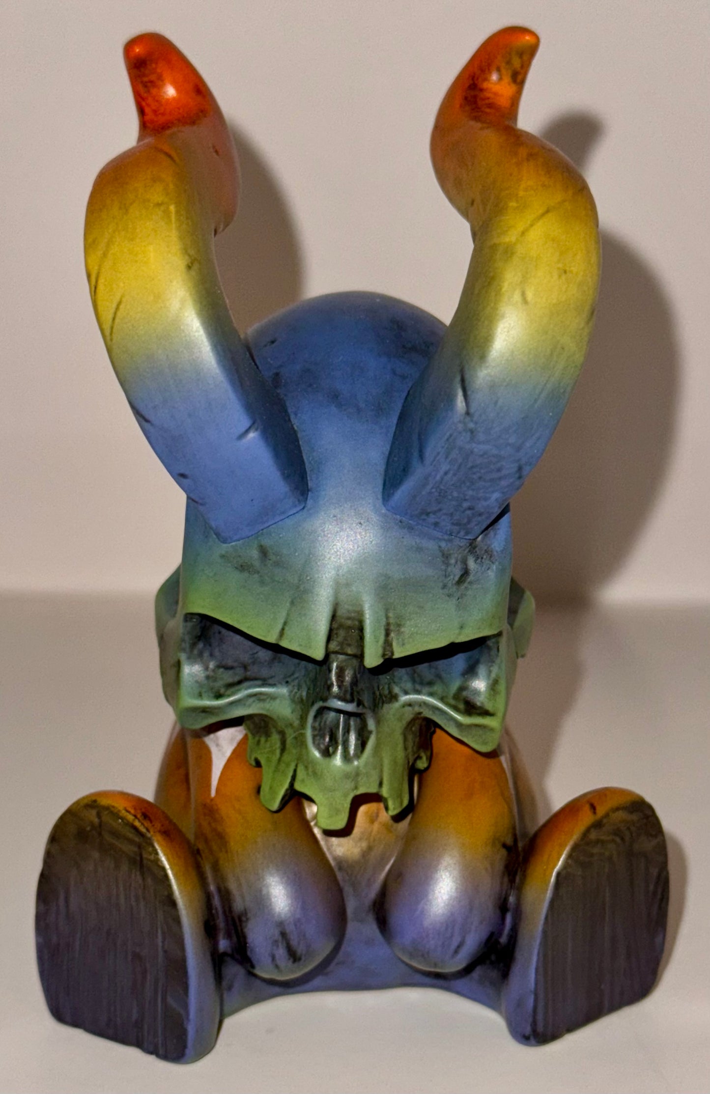 Halloween Vinyl Hornskull