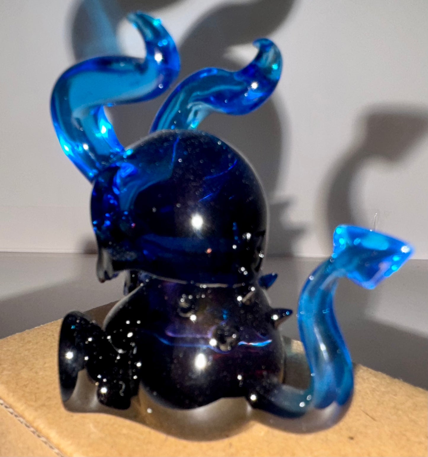 Clear Blue Hornskull