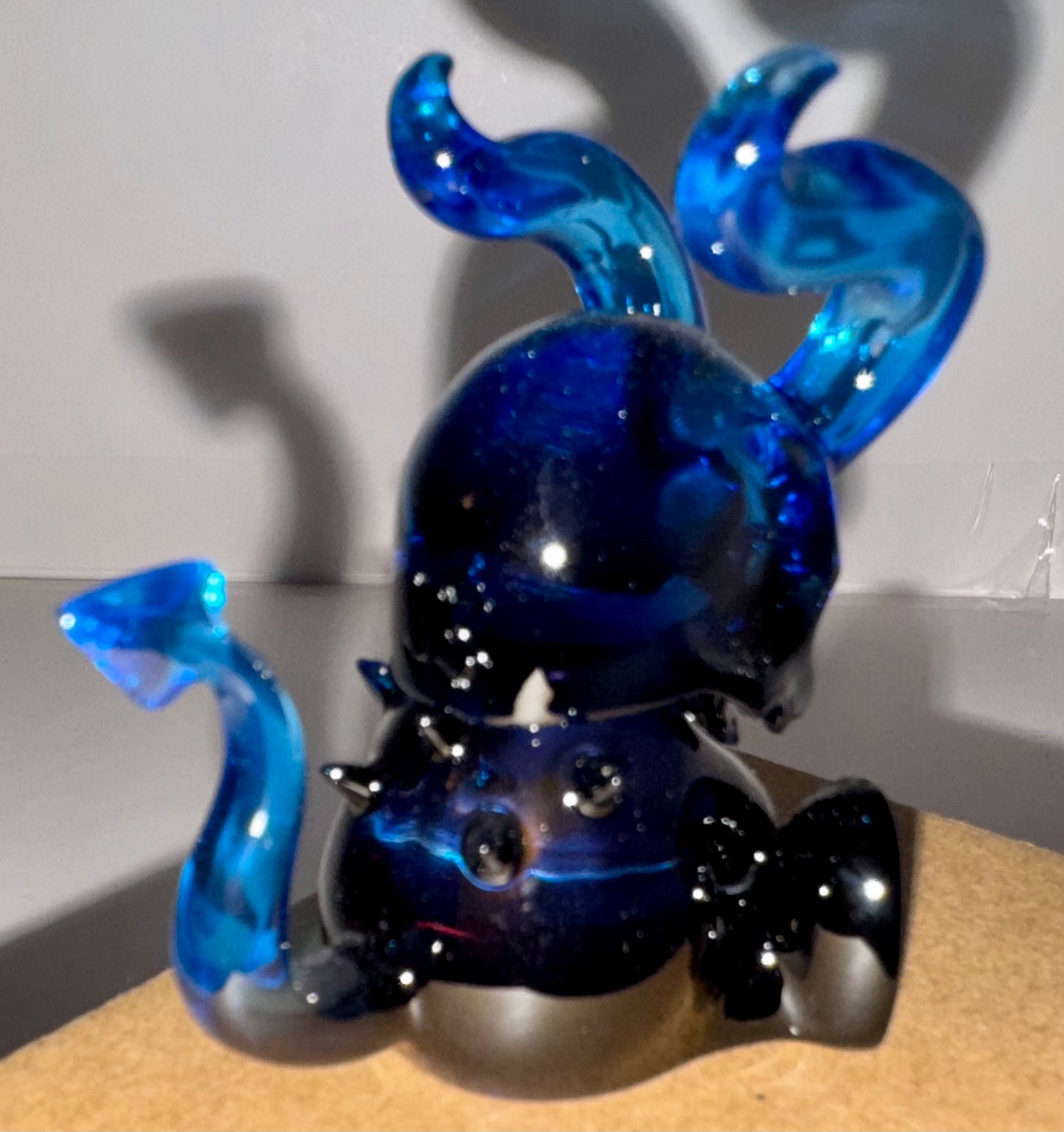 Clear Blue Hornskull