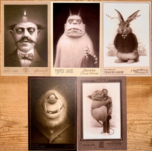 Travis Louie Cabinet Cards