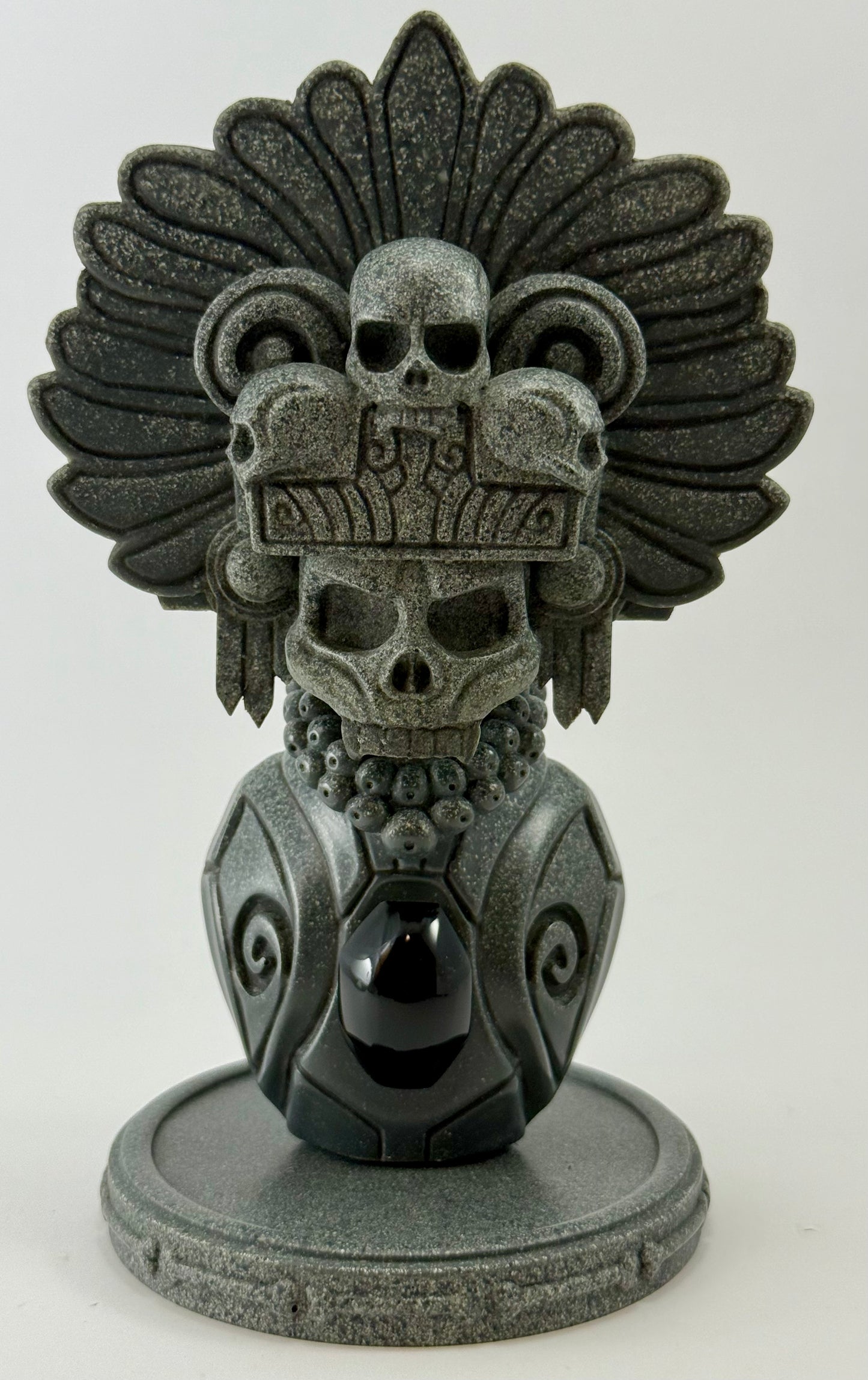 Mictlantecuhtli Monolith Obsidian Edition