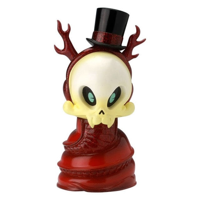 Red Glitter Sofubi 3-pack