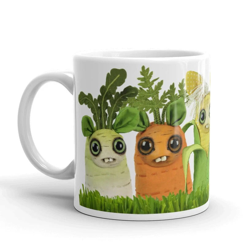 Farm Market Dust Bunnies mug