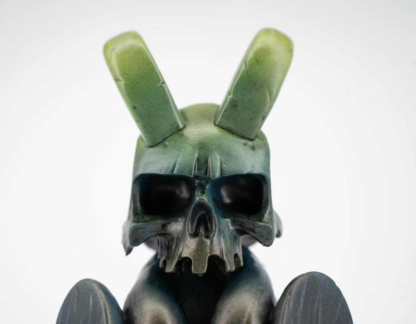 Green Vinyl Hornskull