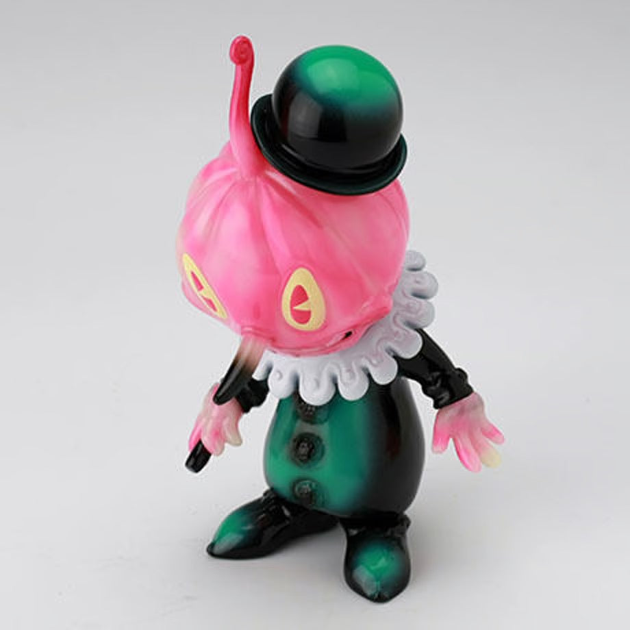 Stingy Jack Pink Glow-in-the-Dark Swirl sofubi