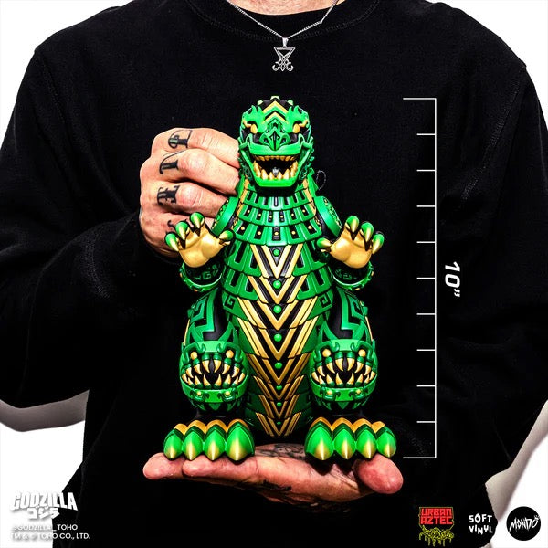 Urban Aztec Godzilla - Green