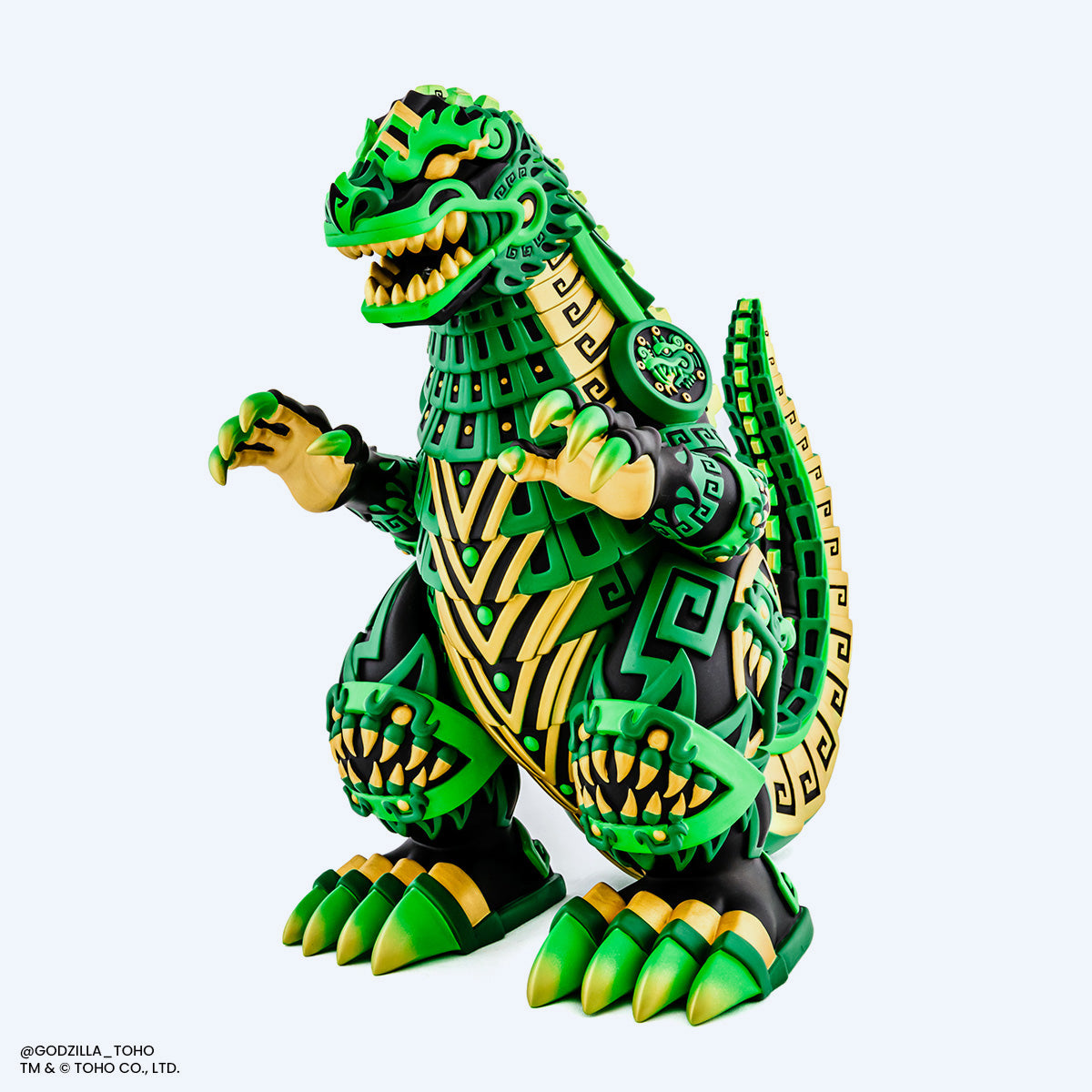 Urban Aztec Godzilla - Green