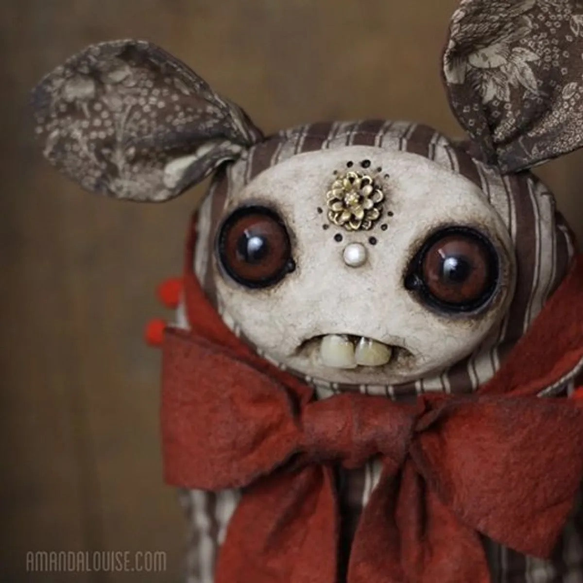 Red Ribbon Dust Bunny