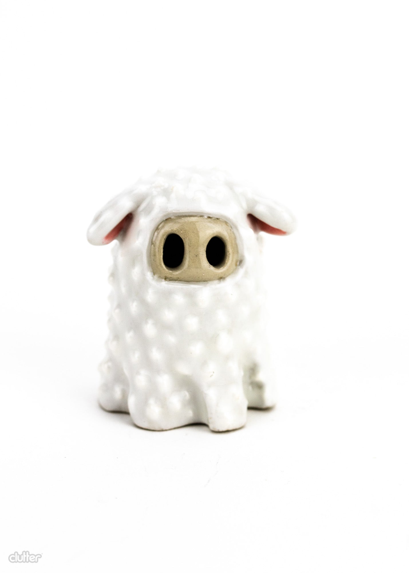 Lamb Ghost ceramic figure