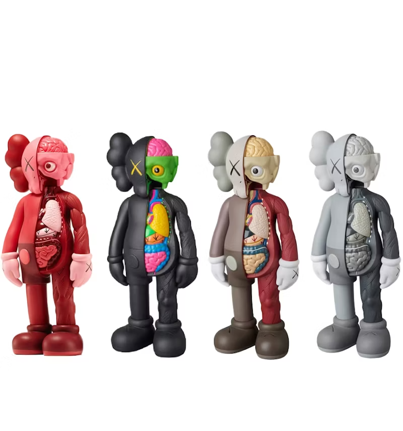 Set of four KAWS Figures Package Deal