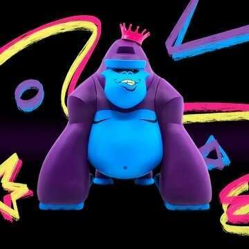 KONG - Retro Rink Blacklight