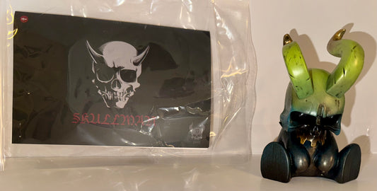 Green Vinyl Hornskull