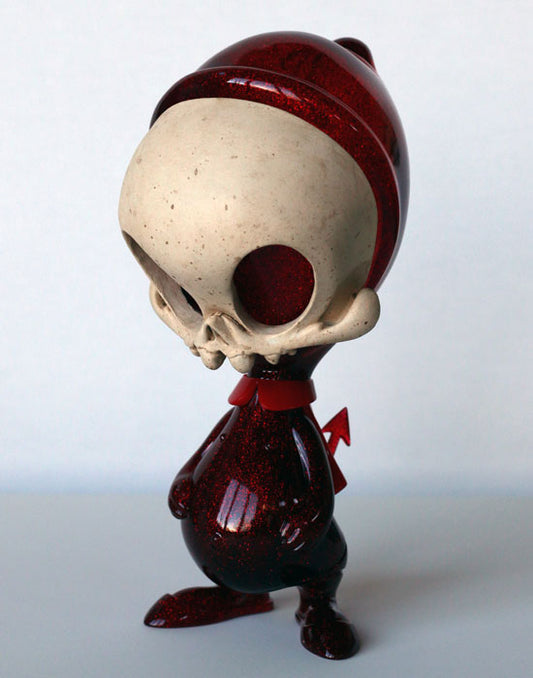 Lucky Devil Red Glitter Skelve (#6 of 66) Designer Con 2013