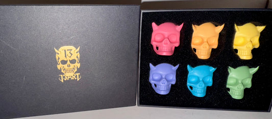 Rainbow Devil Skull Set