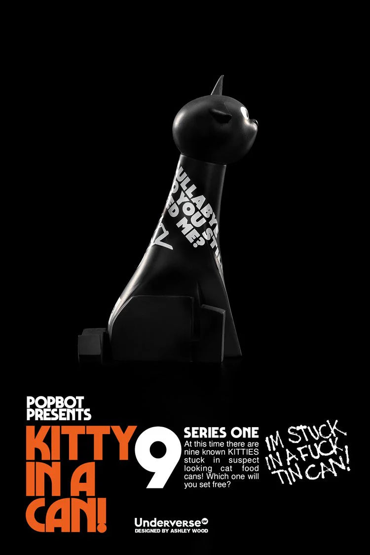 Underverse Kitty in a Can - Boi Shadey (Black)