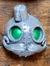 Pewter Phizog Mini Plaque