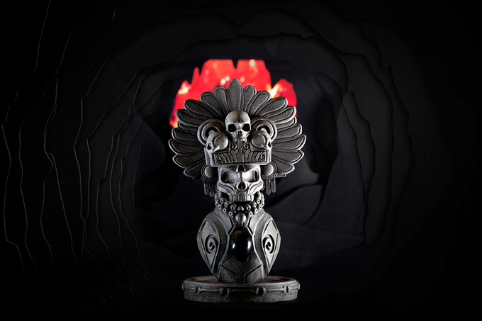 Mictlantecuhtli Monolith Obsidian Edition