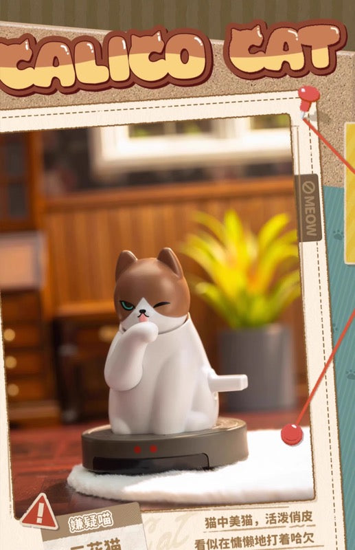 QueSera Series iRobocat Blind Box - Calico (upright)