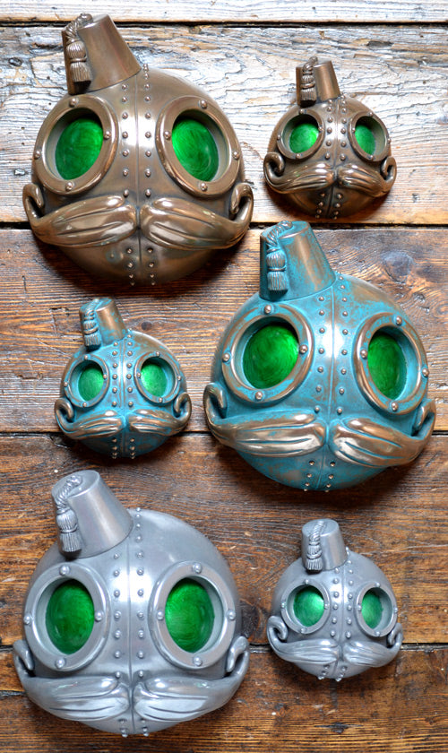 Bronze Phizog Mini Plaque