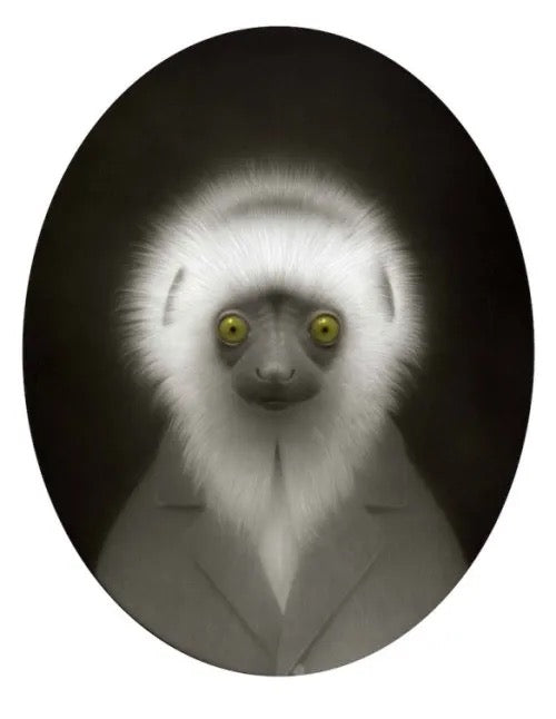 Lemur Wisdom print