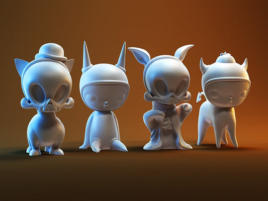 Wandering Misfits complete DIY/blank set of 11