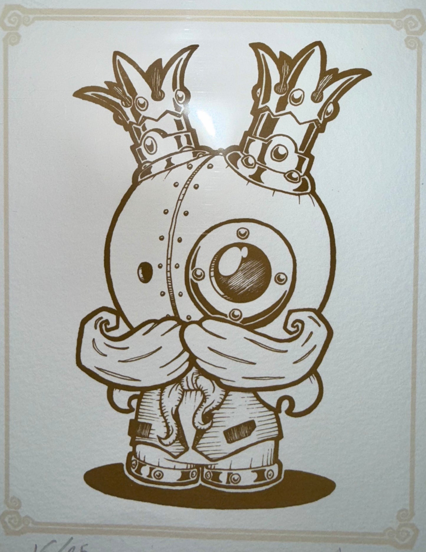 Flunky Engine Mono Print (signed)