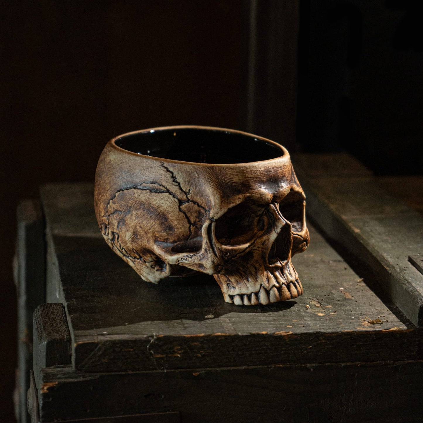 Memento Mori Skull Cup