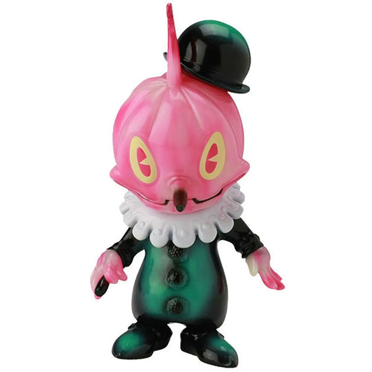 Stingy Jack Pink Glow-in-the-Dark Swirl sofubi