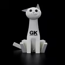 Underverse Kitty in a Can - Ghost Kitty (White)