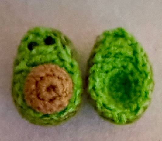 Crocheted Avocado